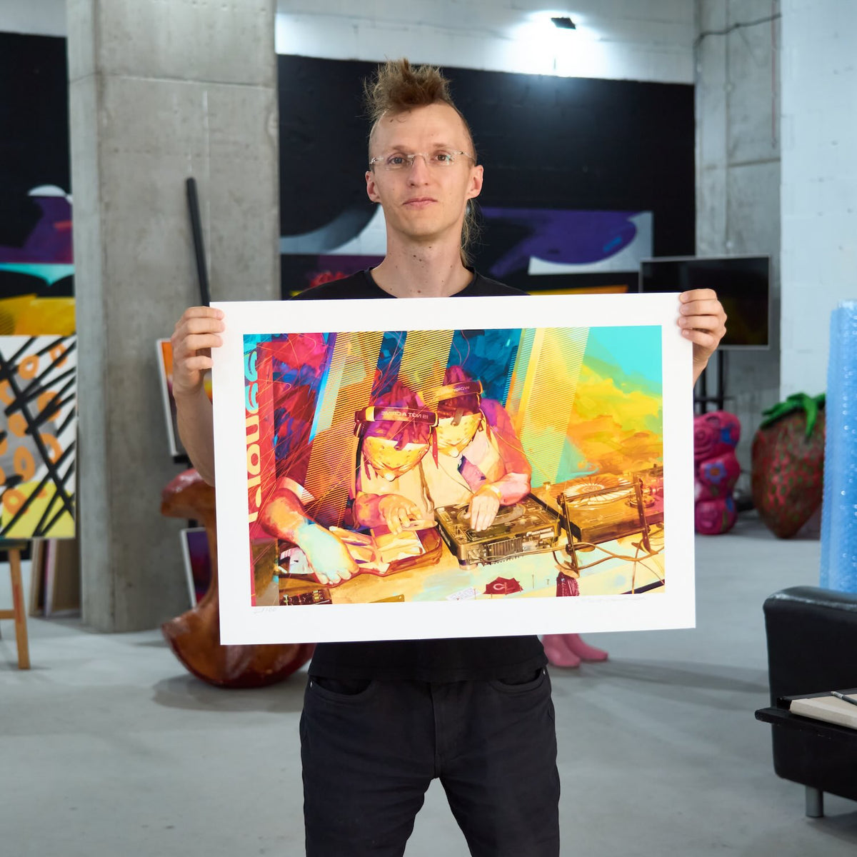 From the studio