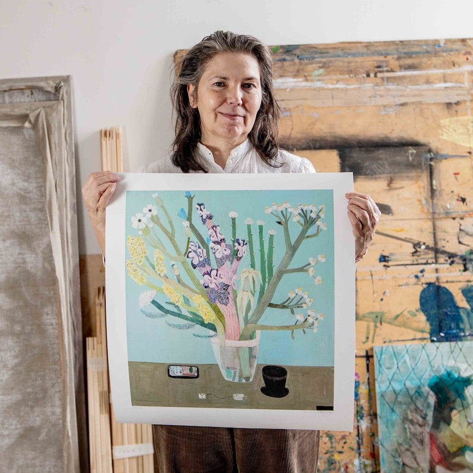 Holding the print