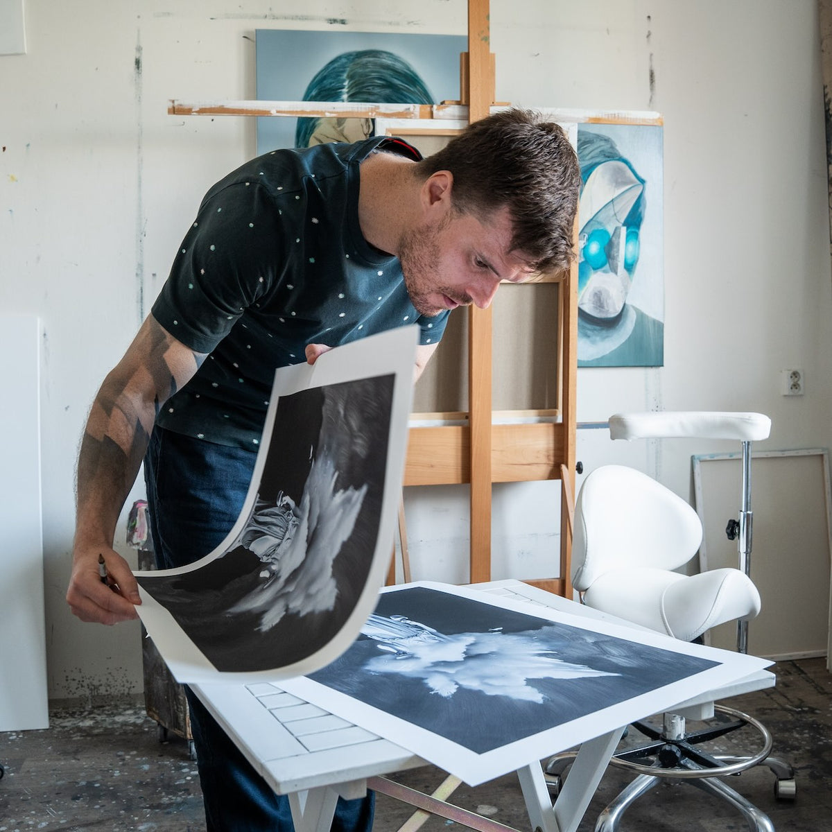 From the studio