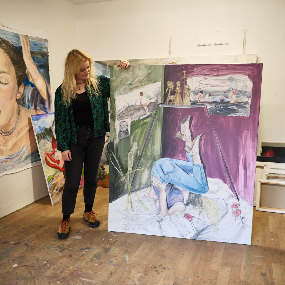 From the studio