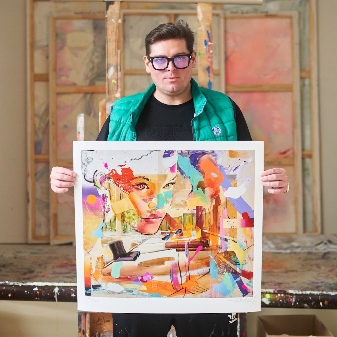 Holding the print