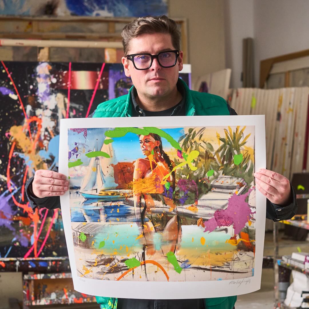 Holding the print