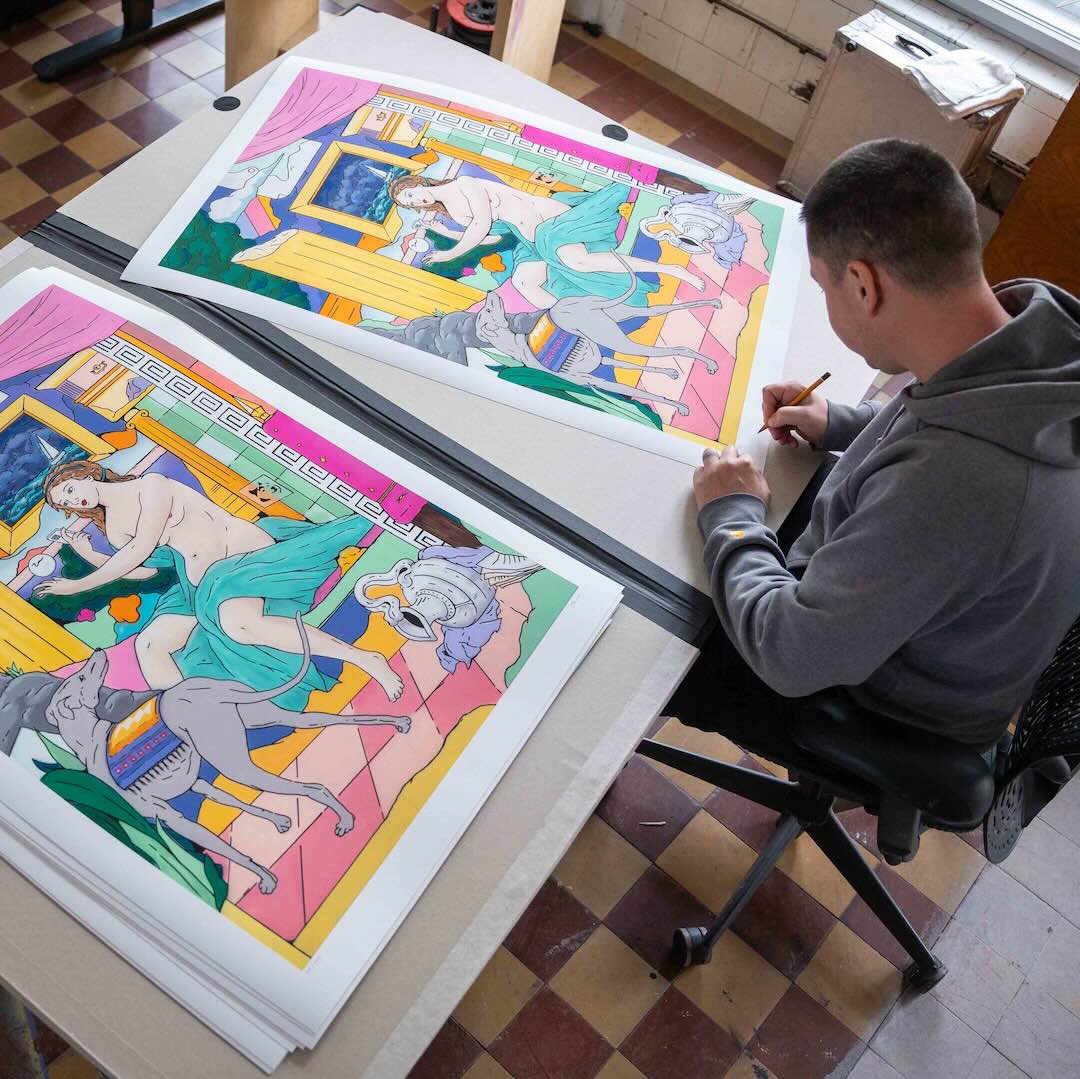 From the studio