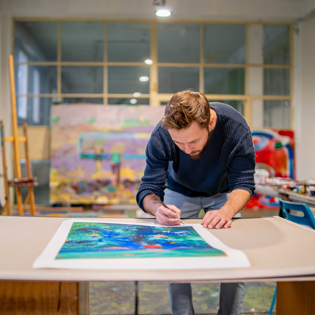 From the studio