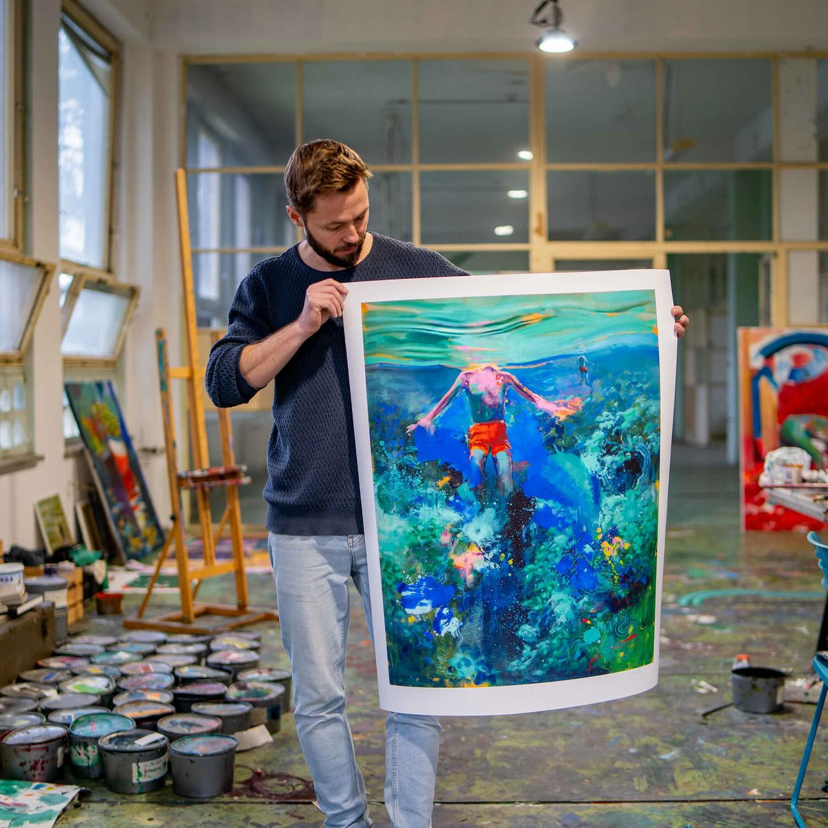 From the studio
