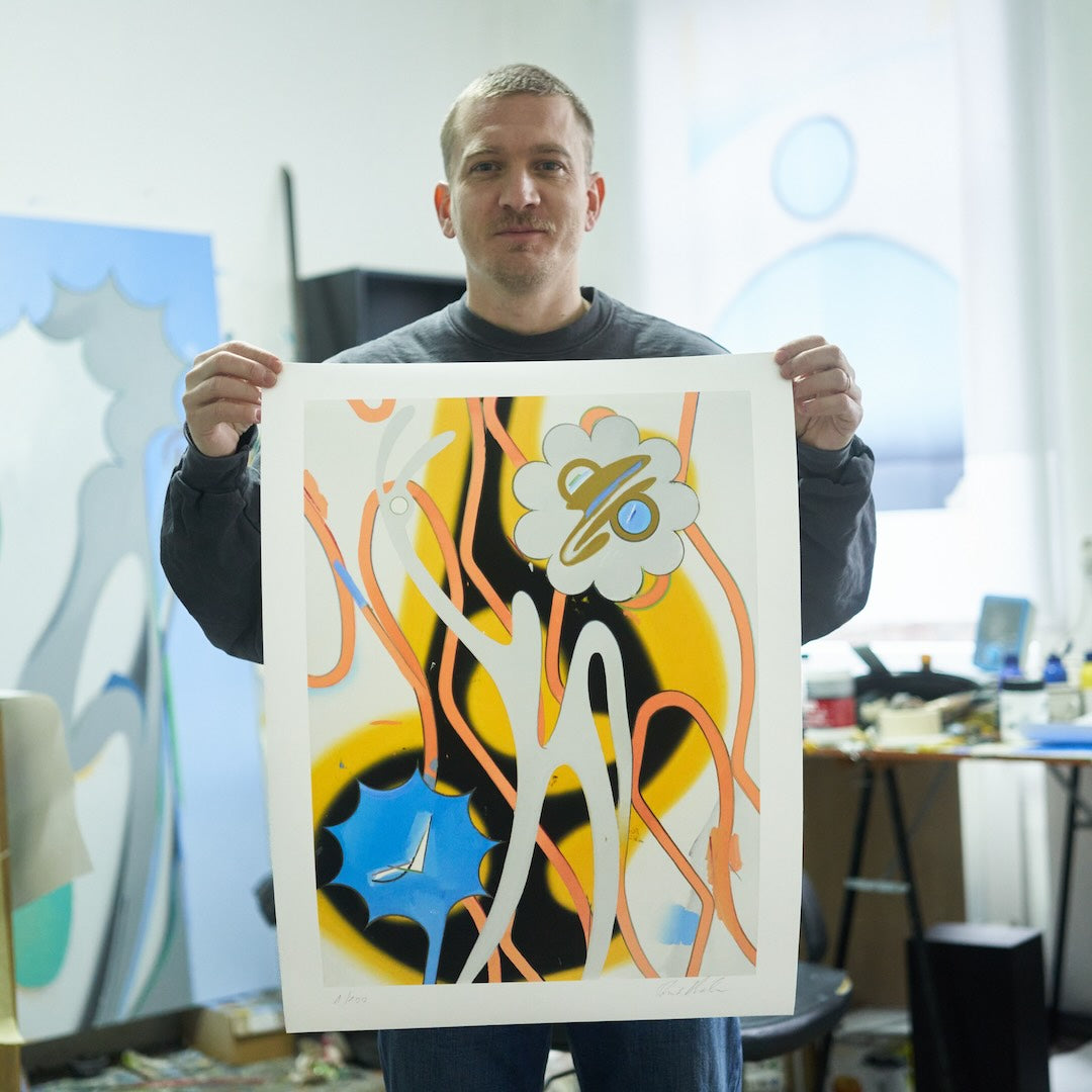 Holding the print