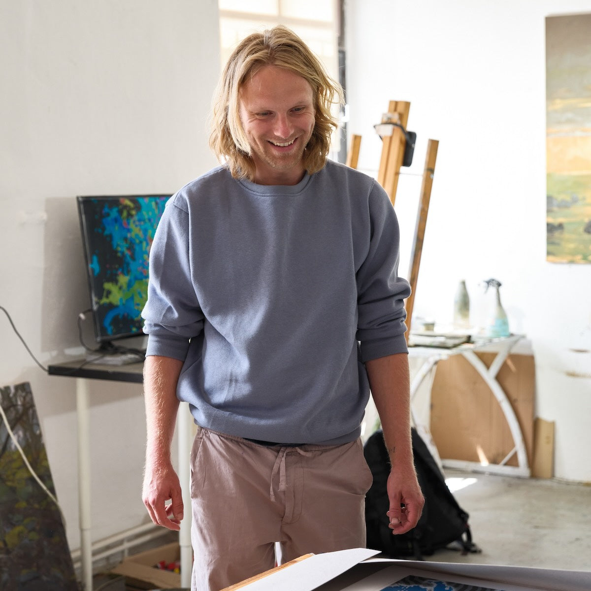 From the studio