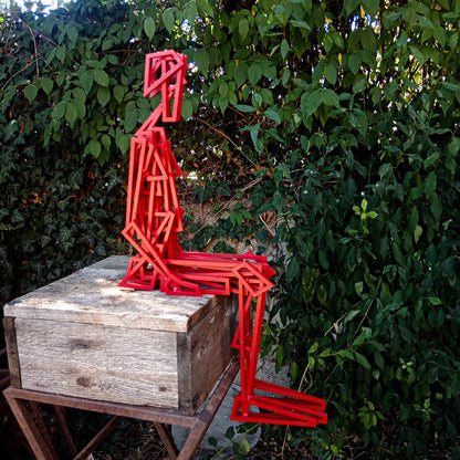 Jakub Flejšar | Sedící figura - ORIGINÁL