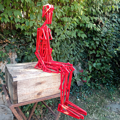 Jakub Flejšar | Sedící figura - ORIGINÁL