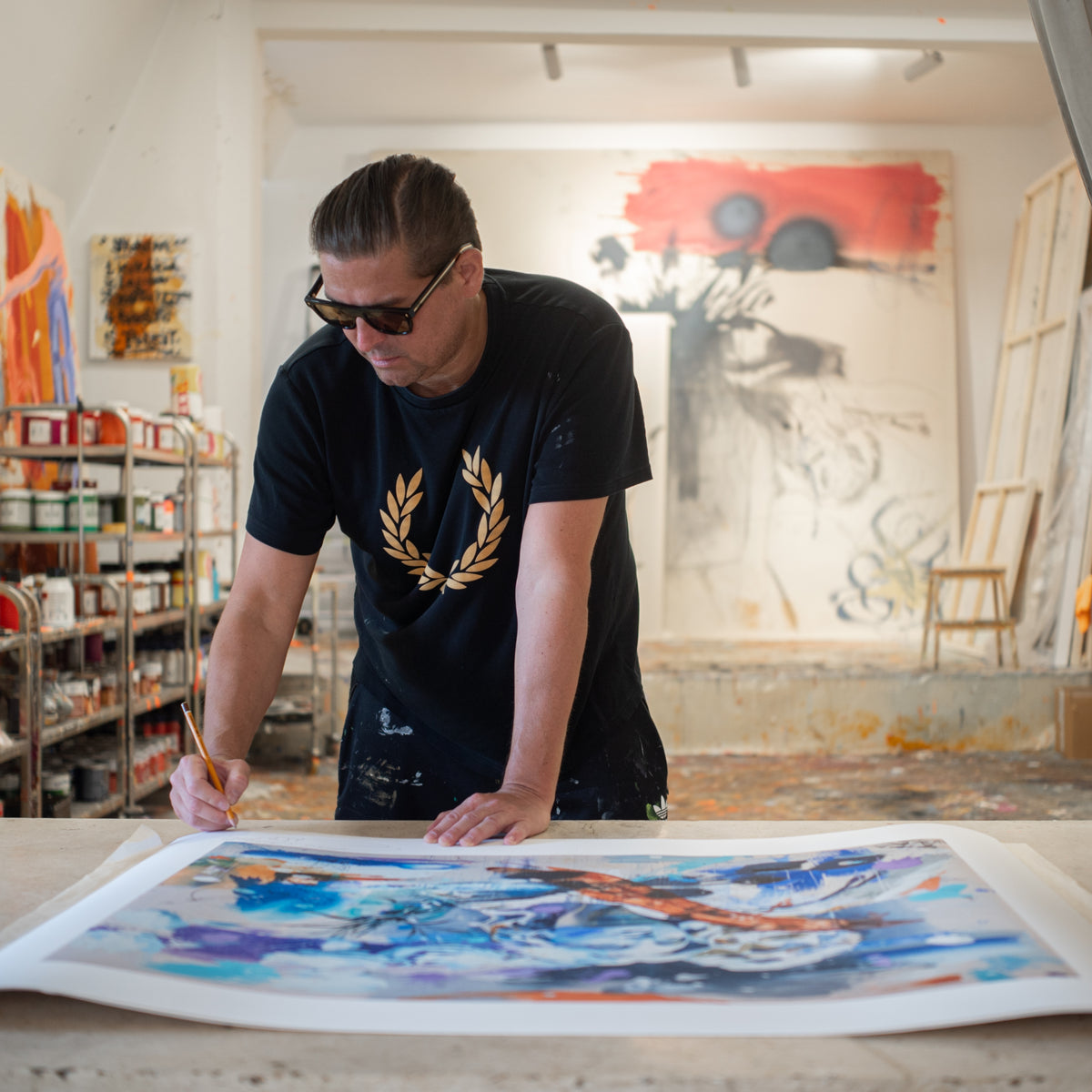 From the studio