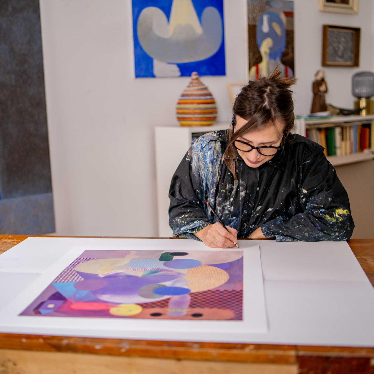 From the studio